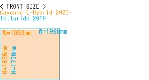 #Cayenne E-Hybrid 2023- + Telluride 2019-